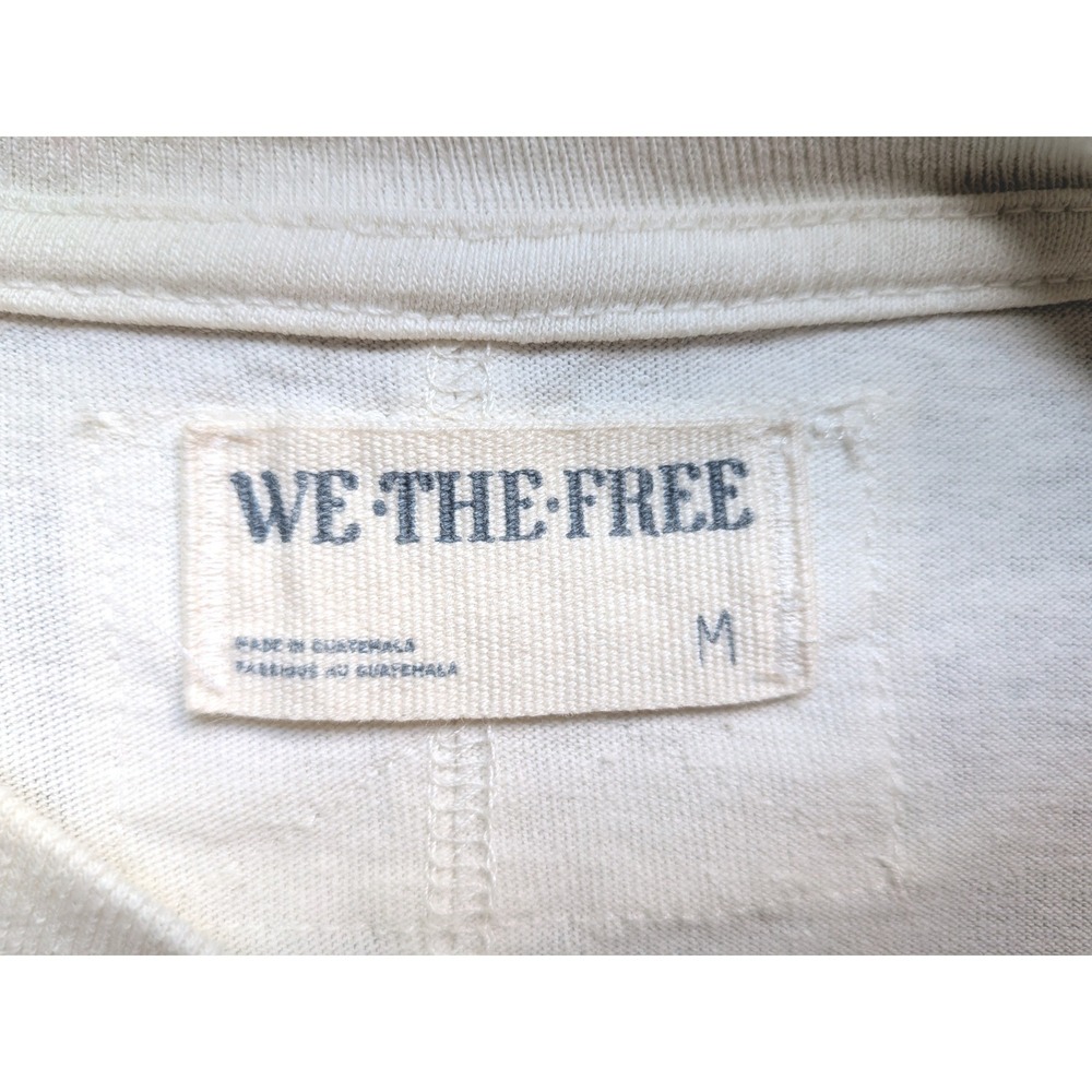 We The Free Graphic Sunshine Smiles Tee Womens M Boho Indie Retro Oversized - Picture 7 of 9